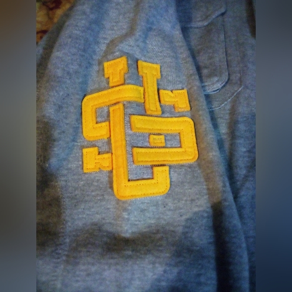 Southern University Jaguars HBCU New Era Distressed Hoodie Jacket Men's XL Gray - Picture 7 of 16